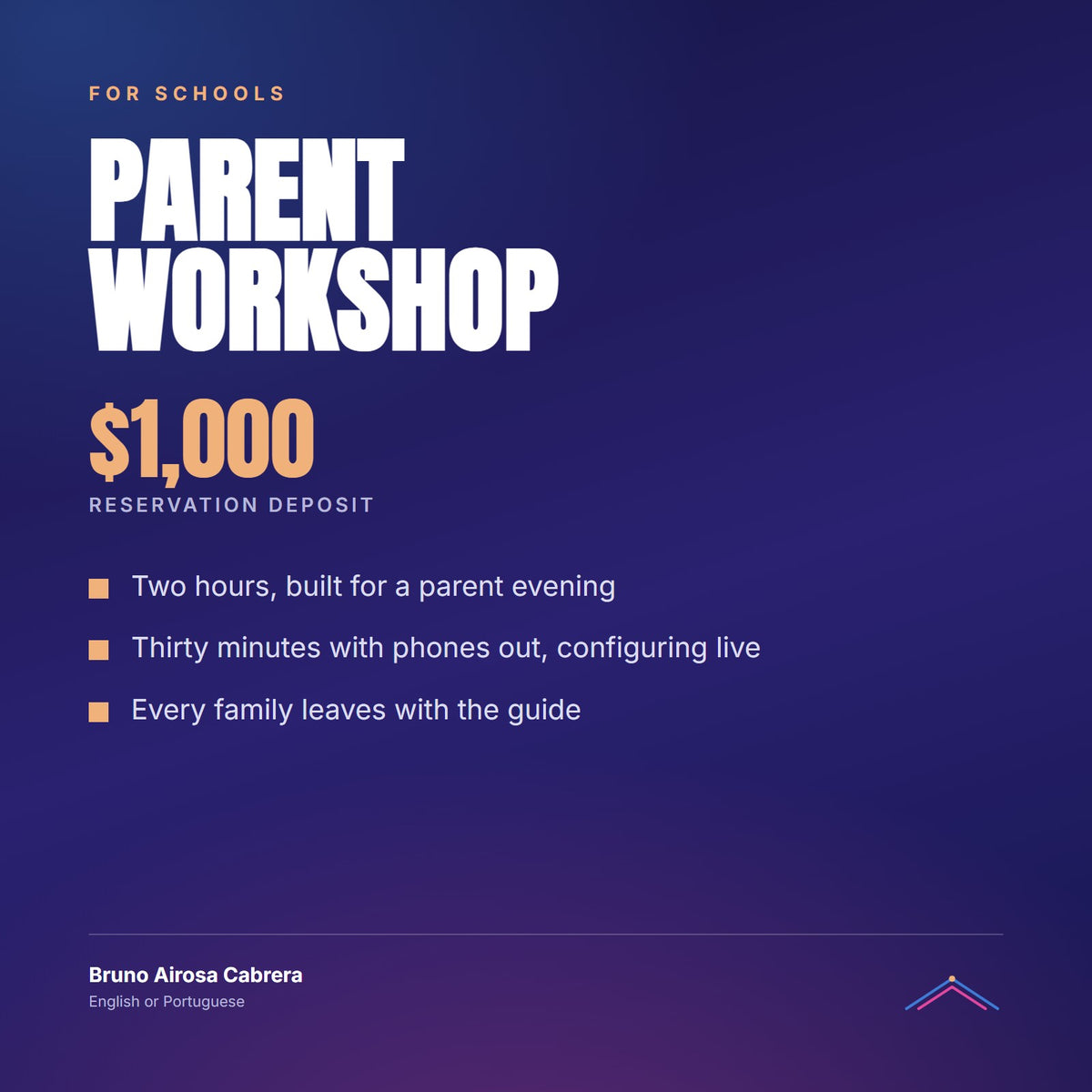 School/ Parents Workshop